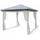 GRASEKAMP Pavillon 3 x 4 m Weiß
