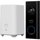 Eufy IP-Video-Türsprechanlage eufy Security Video Doorbell 2K inkl. HomeBase 2 Set E82101W4