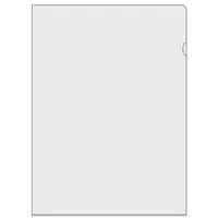 Veloflex 4548000 - Aktenhüllen, DIN A4, starke Weich-PVC-Folie 180my,