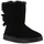 VAN HILL Damen Warm Gefütterte Winter Boots Stiefeletten Kunstfell Schuhe 839832, Farbe: Schwarz, 37 - 37
