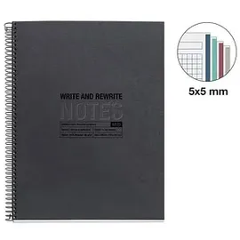Miquelrius Collegeblock Eco Design A4 kariert schwarz