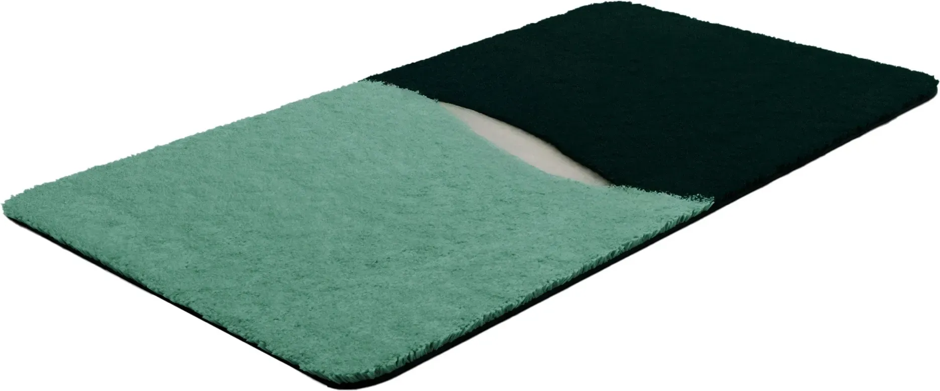 Badematte BATEX, grün (salbei), H:27mm, Polyacryl, Badematten, Badematte, extra weiches und pflegeleichtes Garn