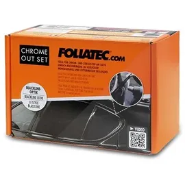 FoliaTec Chrome Out Set Schwarz