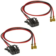 tomzz Audio 7157-001 Lautsprecheradapter (2er Set) auf DIN kompatibel mit VW Seat Skoda Front Tweeter Hochtöner