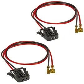 tomzz Audio 7157-001 Lautsprecheradapter (2er Set) auf DIN kompatibel mit VW Seat Skoda Front Tweeter Hochtöner