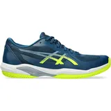 Asics Solution Swift Ff 2 Sandplatzschuhe - Mako Blue / Safety Yellow 44