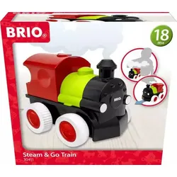 Ravensburger BRIO Steam & Go Train, Zug, 1,5 Jahr(e), Holz, Mehrfarbig