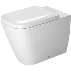 Duravit Happy D.2 Stand Tiefspül WC 21590900001 für variablen Wasserzulauf, weiss, wondergliss