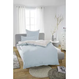biberna Hermal hellblau 155 x 200 cm + 80 x 80 cm