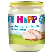HiPP Hühnchenfleisch Zubereitung ab 5. Monat 6 x 125 g
