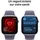 Apple Watch Series 11 GPS 46mm Silver Aluminium Sport Band purple fog M/L