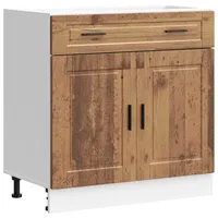 vidaXL Unterschrank Porto 0 x 0 x 0 cm Braun