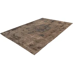 Teppich PADIRO "Charme 625", bunt (multi), B:160cm H:5mm L:230cm, Chenille, Baumwolle, Polyester, Teppiche, Chenille Flachgewebe im Vintage Stil
