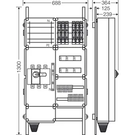 Hensel Ladeverteiler Mi EV 11kW 6100