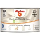 Alpina Classic Weißlack für Innen 300 ml reinweiß glänzend