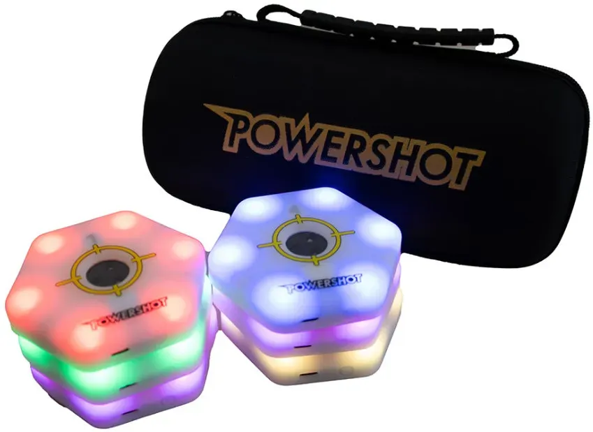 Powershot Reaktionslichter 6er Set inkl. Tragetasche
