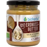 Bioherba Bio Erdnussbutter Crunchy 100% Bio m.knusprig.St.