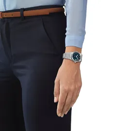 TISSOT PRX Automatik Blau Leder 35 mm T137.207.11.041.00