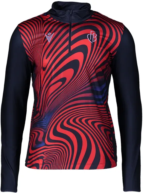 Macron FC Basel Präsentationsjacke 2025/2026 Blau