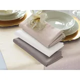 Curt Bauer Tischdecke Curt Bauer Tischwäsche Damast Tischdecke 1 teilig Tischtuch ca. 130/ weiß