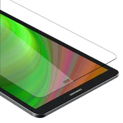 Cadorabo Panzer Folie für Samsung Galaxy Tab A 2016 (10.1") SM-T585N / T580N in Transparent Schutzfolie Tablet