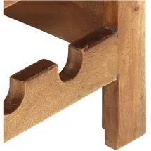 vidaXL Weinregal 40 x 30 x 80 cm Braun