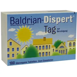 Baldrian Dispert Tag überzogene Tablette 100 St