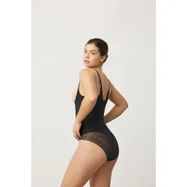 Ysabel Mora Body YSABEL MORA, Damen, Gr. XXL, N-Gr, schwarz, Obermaterial: 73% Polyamid, 27% Elasthan, figurbetont, Bodys Body, Spitze, mittlerer Shape-Effekt, elastisch, weich, bequem