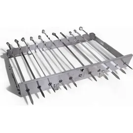 olymp handels gmbh Mangal President Set mit 11er Drehspieß