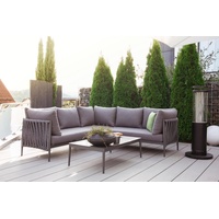 bella sole Garten-Essgruppe, (4 tlg.), Dark grey) - 65984760-0 B/H/T: 233 cm x 70 cm x 233 cm,