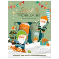 LINDT Schokolade, Lindt Wichtel Schirmchen zartschmelzende Milchschokolade Packung 54g