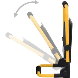 vidaXL LED-Fluter mit Handgriff 100 W Warmweiß