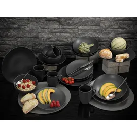 CreaTable Soft Touch Black Kombiservice 20-tlg. schwarz