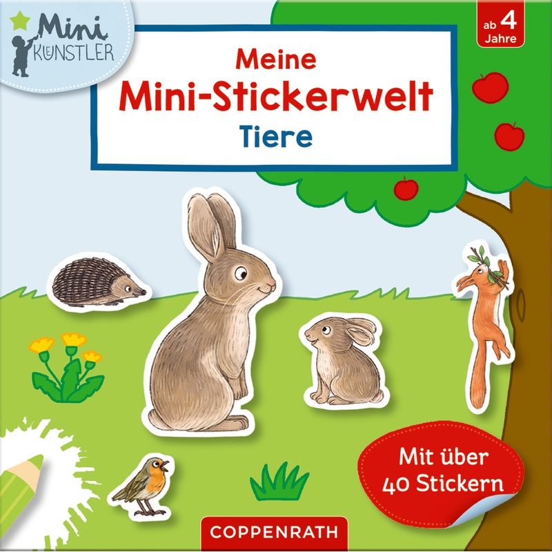 Mini-Künstler / Meine Mini-Stickerwelt - Tiere,