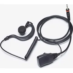 Headset für Walkie-Talkie Kinkenstecker 2.5mm. integriertes Mikrofon SOLOGNAC 500 SCHWARZ No Size