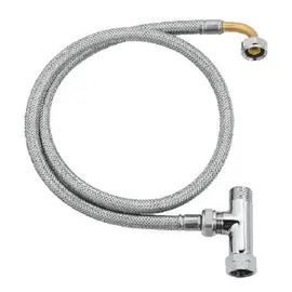 Grohe Installationsset Bau Keramik m Schl. u T-Stück, für Dusch-WC-Aufsatz