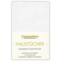 Traumschloss Bettlaken Baumwolle 240 x 260 cm weiß