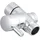 Ciencia 1/2 Zoll Umschaltventil Dusche Adapter Messing 3 Wege Umstellerventil für Regendusche und Duscharm Chrom, DSF007