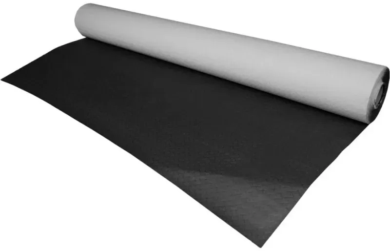 Tischdeckenrolle aus Normalpapier, 1 x 100 m – Farbe – Schwarz, Maße der zugeschnittenen Tischdecke: 1 x 100 m, 40 g extra