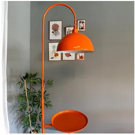 Bamyum Moderne Stehlampe E27 30 cm Breit Orange