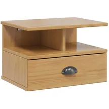 vidaXL Nachtschrank Hill 40 x 31 x 27 cm Honigbraun