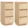 vidaXL Kinderkommode vidaXL 32 x 34 x 75 cm Kiefer massiv braun