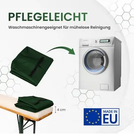 TexDeko Bierbankauflage 220 x 25 x 4 cm grün 1 St.
