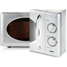Domo DO3020 Solo-Mikrowelle - 20 L - 700 W silber