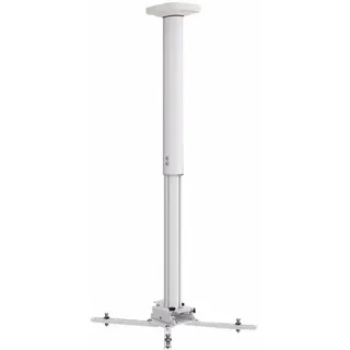 Kindermann Premium MA 100 - Klammer für Projektor (Decke), Beamer Halterung, Weiss
