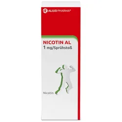 NICOTIN AL 1 mg/Sprühstoß Spray z.Anw.i.d.Mundhö. 1 St