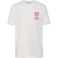 ON VACATION Paradise Pizza T-Shirt in white, Größe XL