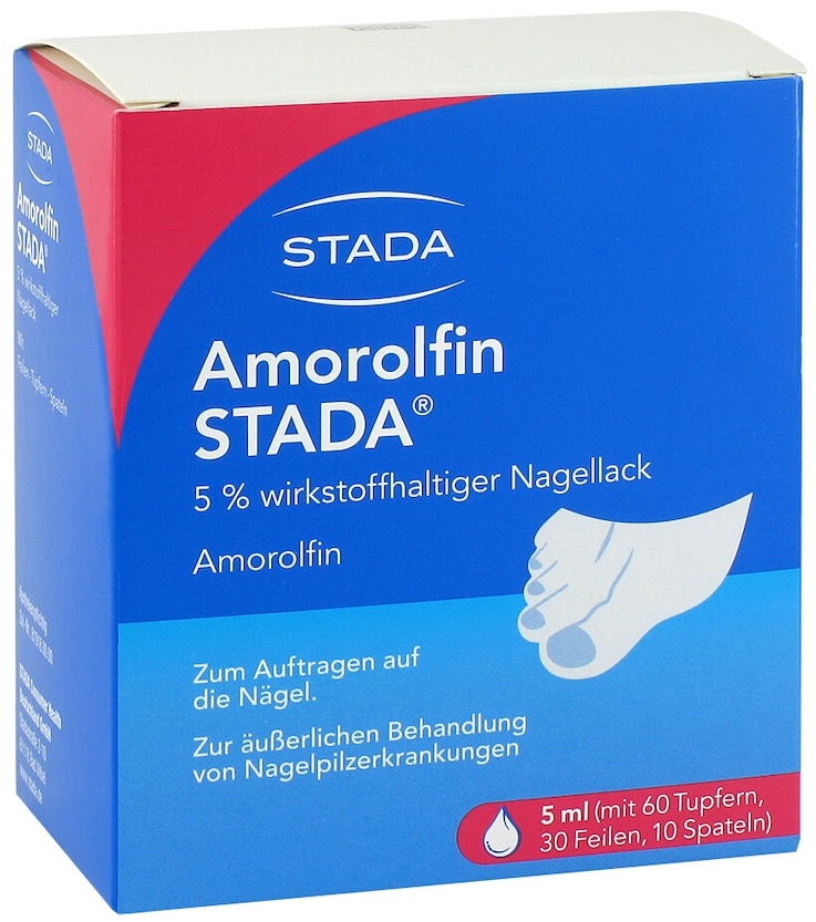Stada AMOROLFIN 5% wirkstoffhaltiger Nagellack Nagelpilz 005 l