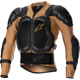 Alpinestars Protektorenjacke Bionic Action V2 M Beige/Schwarz/Orange