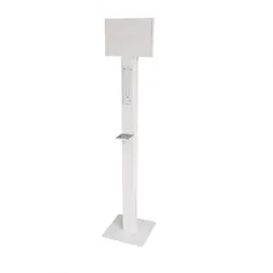 Blanc HYGIENIC Bodenständer Edelstahl +Infotafel +prof. Hygieneplan (OHNE SPENDER)